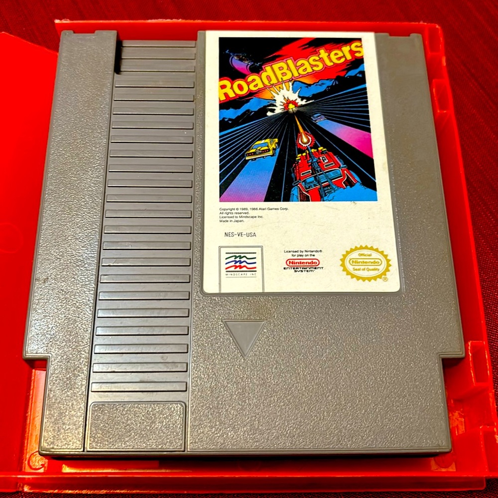 ROAD BLASTERS NES + CASE